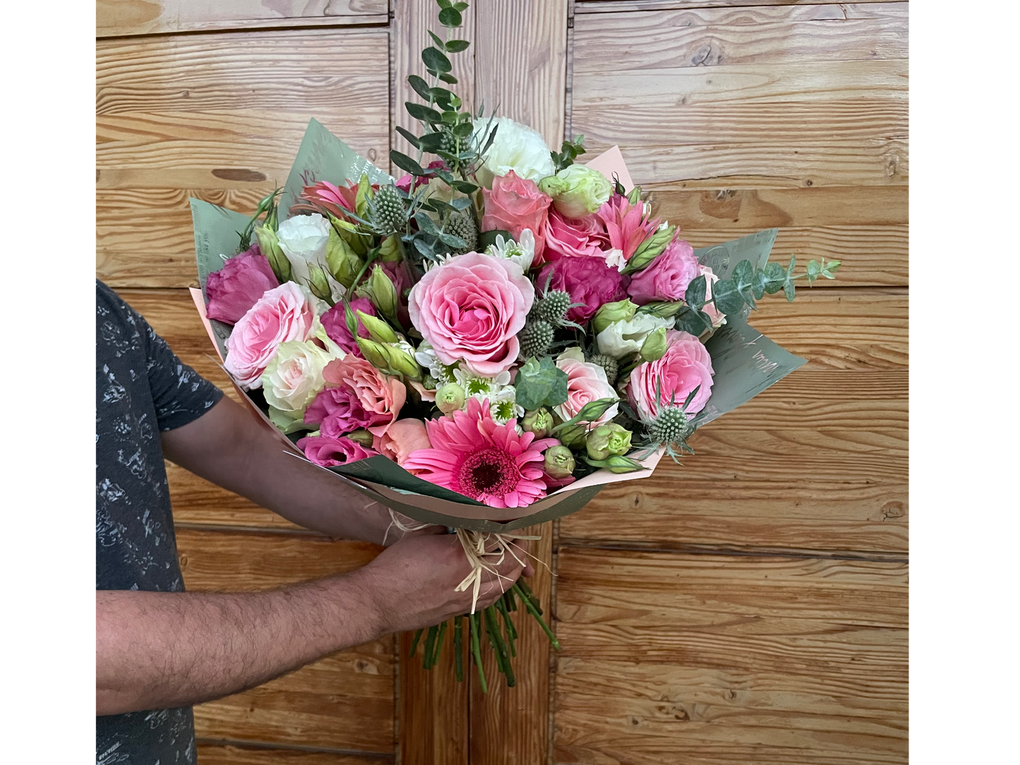 Ramo Rosado Deluxe L