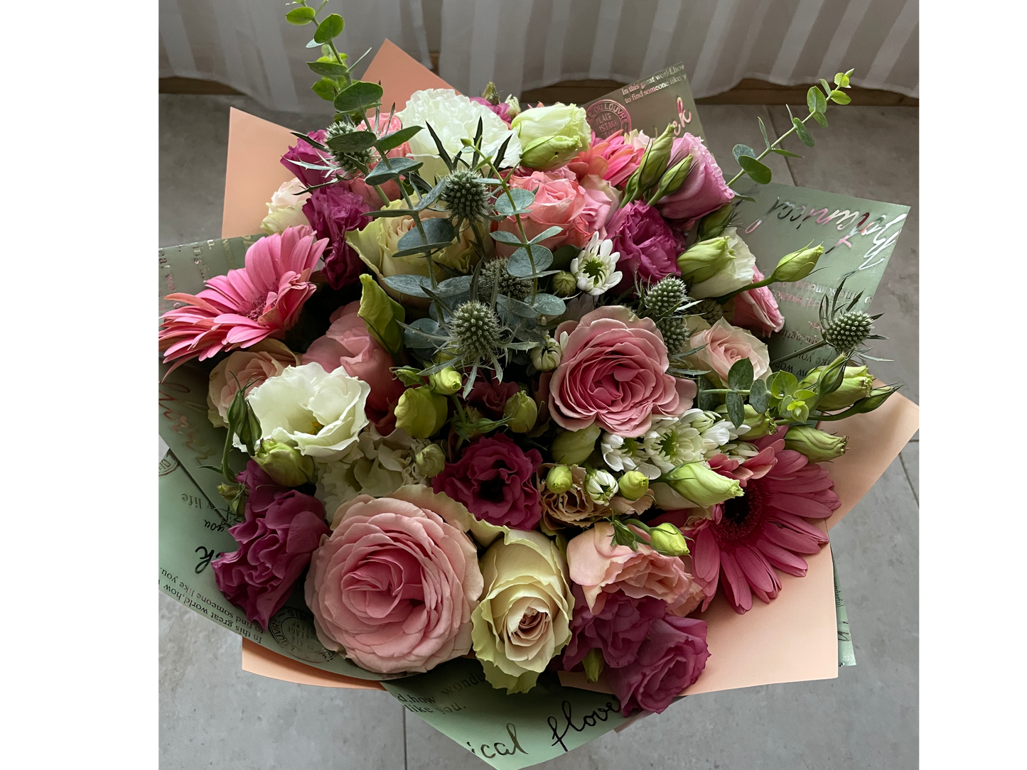 Ramo Rosado Deluxe L